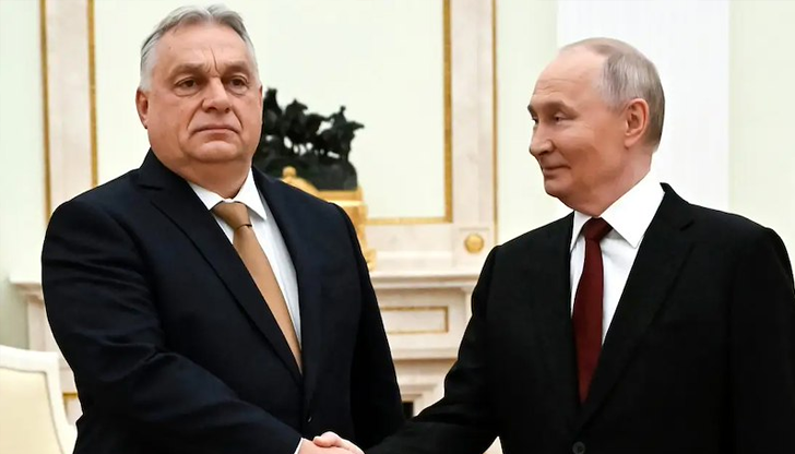 Виктор Орбан обеща на Путин да купува руски газ и петрол въпреки санкциите на ЕС
