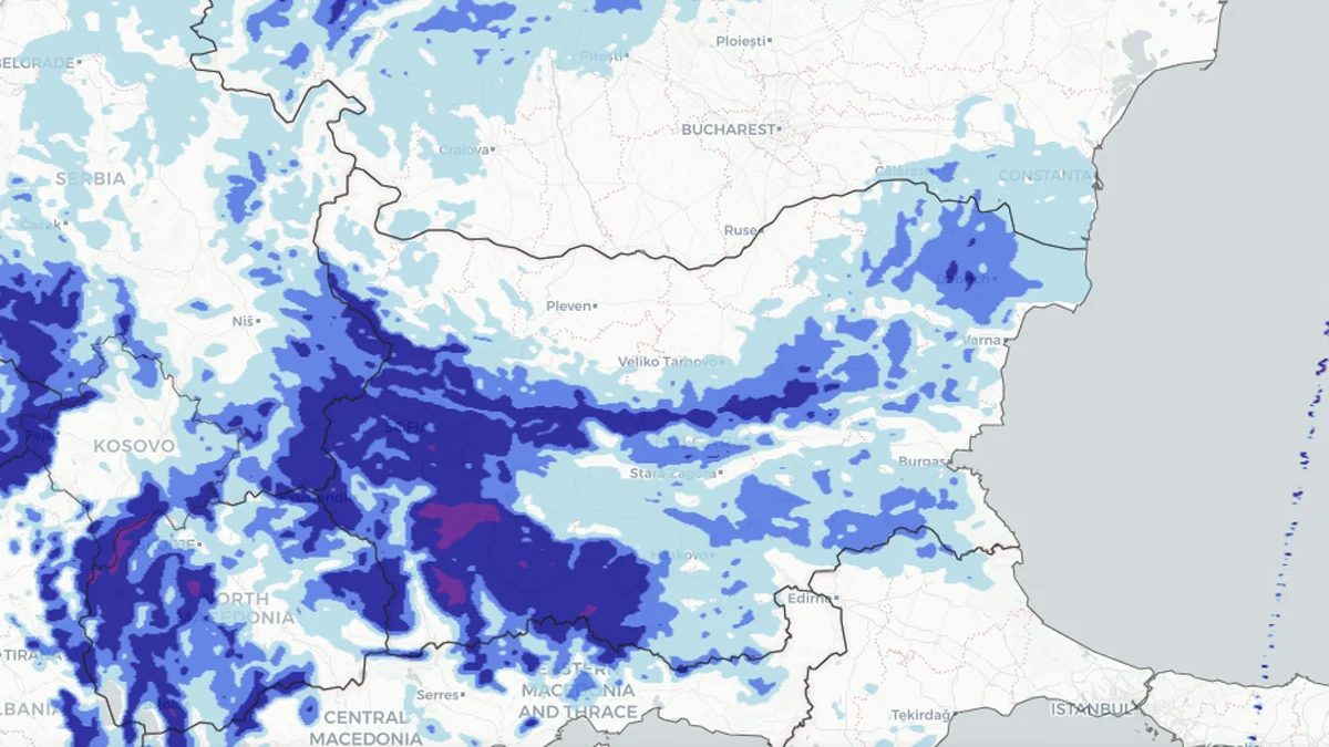 Meteo Balkans: Идват дъжд, гръмотевици и градушки